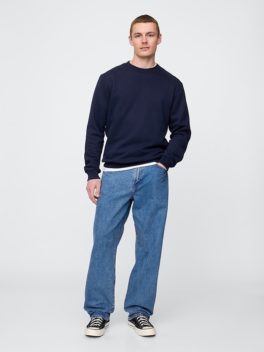 vintagesoft rundhals-sweatshirt