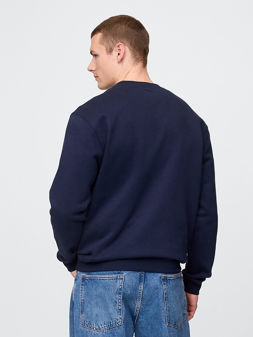 vintagesoft rundhals-sweatshirt