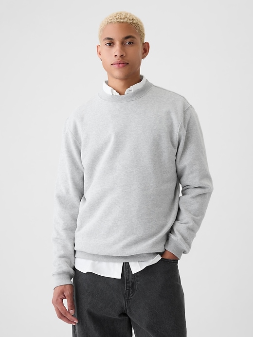 vintagesoft rundhals-sweatshirt