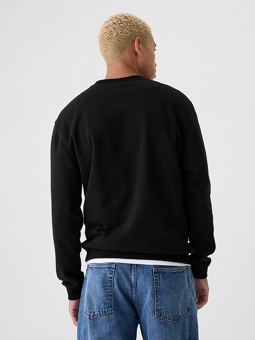 vintagesoft rundhals-sweatshirt
