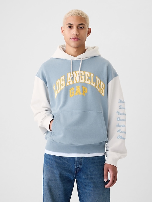 gap los angeles city logo hoodie