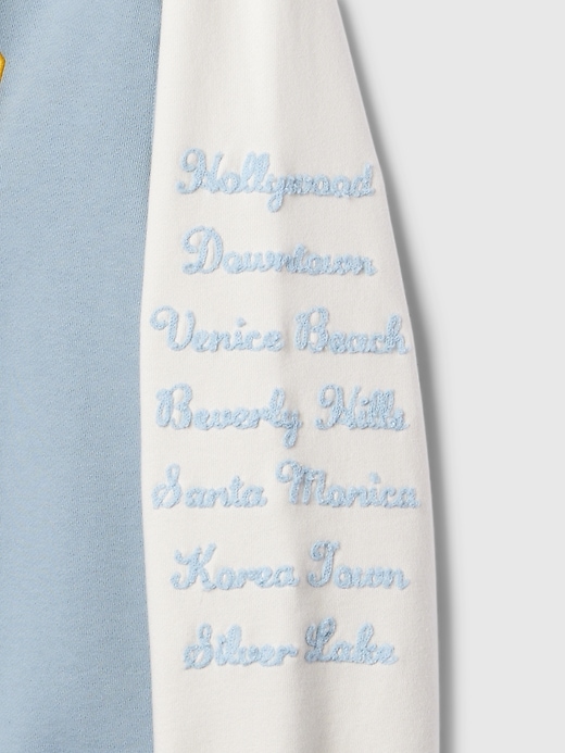 gap los angeles city logo hoodie