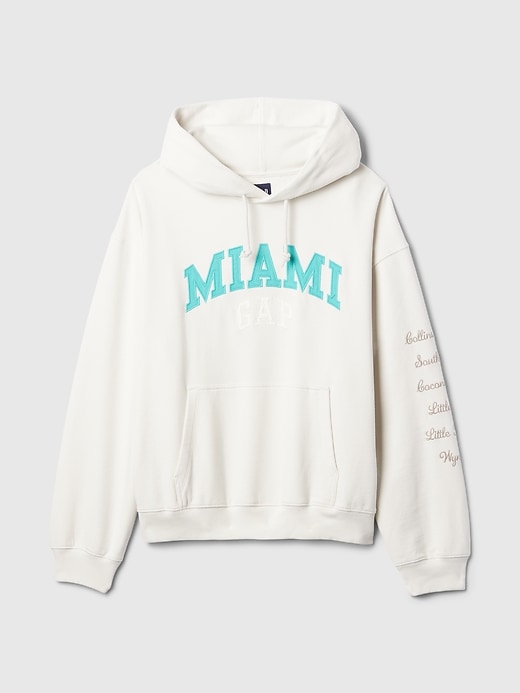 gap miami city logo hoodie