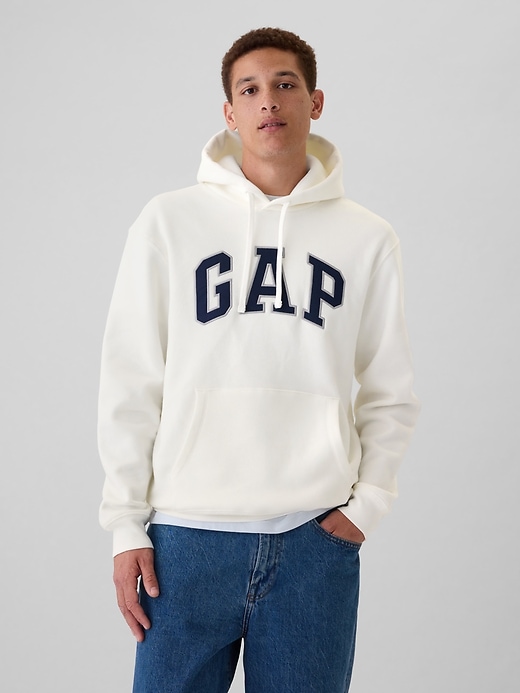 vintage-hoodie für erwachsene mit weichem arch-logo