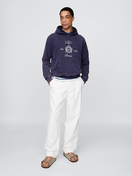 gap × dÔen erwachsenen-hoodie mit raglan-logo schweres material