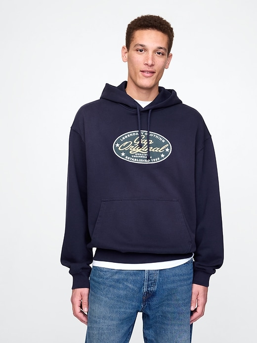 gap original logo hoodie