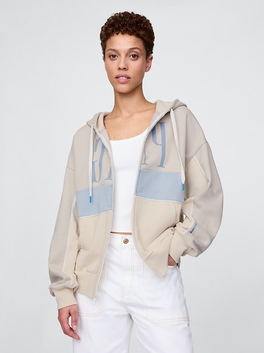 gap × hfr logo zip hoodie von richfresh