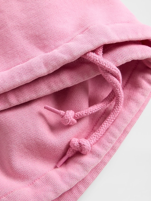 gap heavyweight french terry logo hoodie