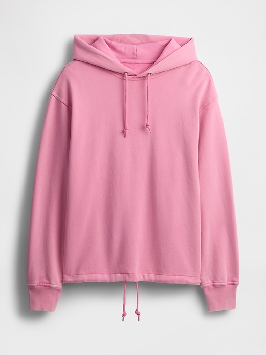 gap heavyweight french terry logo hoodie