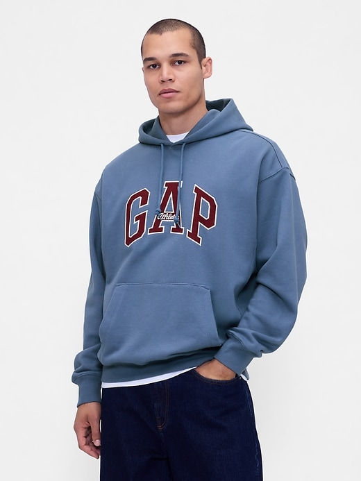 schwerer hoodie mit gap athletic logo