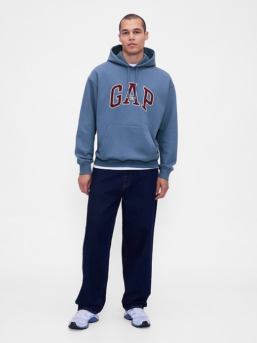 schwerer hoodie mit gap athletic logo
