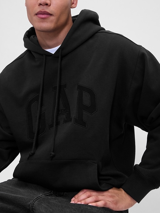 schwerer hoodie mit gap athletic logo