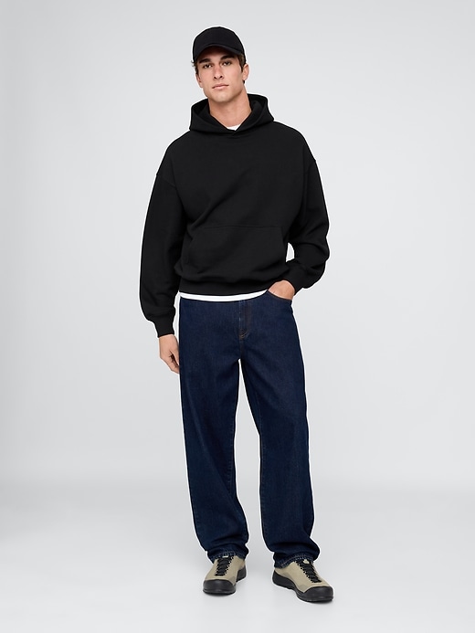 schwerer oversize-hoodie