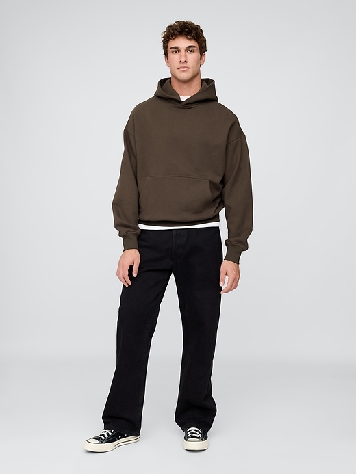 schwerer oversize-hoodie