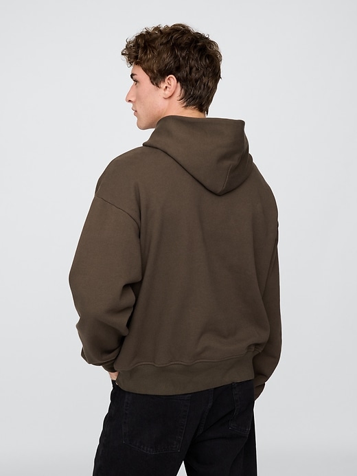 schwerer oversize-hoodie