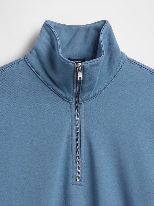 schwerer oversized quarter-zip pullover