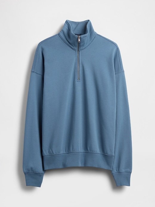 schwerer oversized quarter-zip pullover
