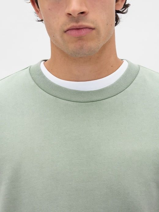 schweres crop-sweatshirt