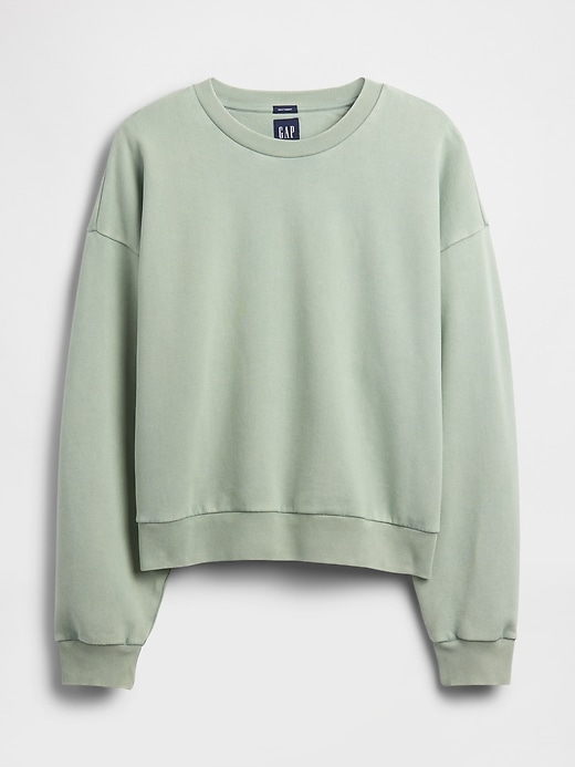 schweres crop-sweatshirt