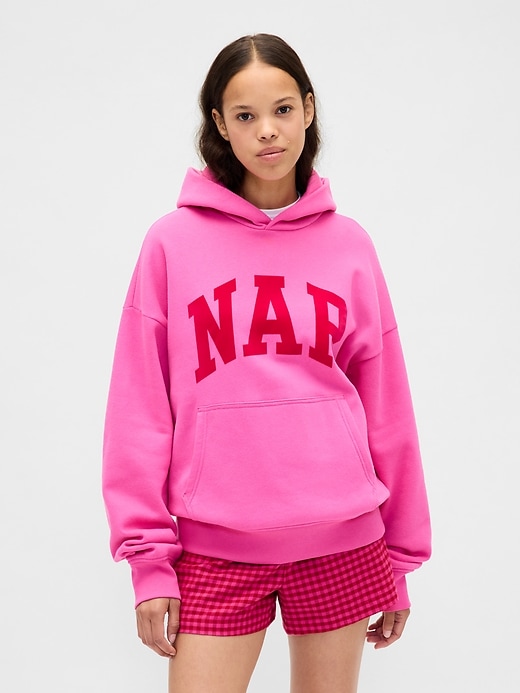 vintagesoft nap logo hoodie