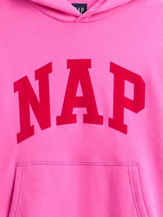 vintagesoft nap logo hoodie