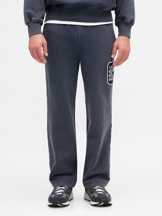 schwere lässige jogginghose mit logo