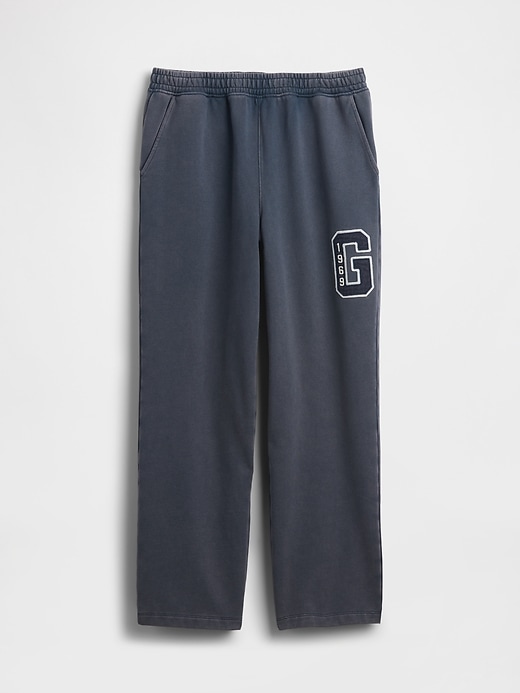 schwere lässige jogginghose mit logo
