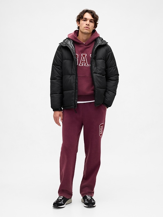 schwere lässige jogginghose mit logo