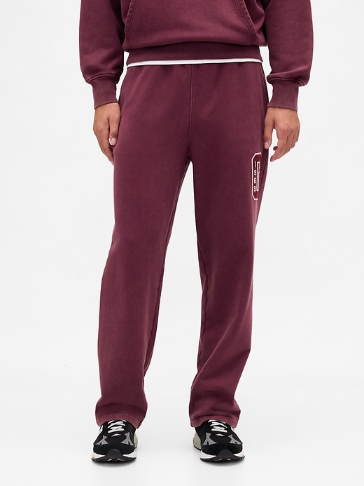schwere lässige jogginghose mit logo