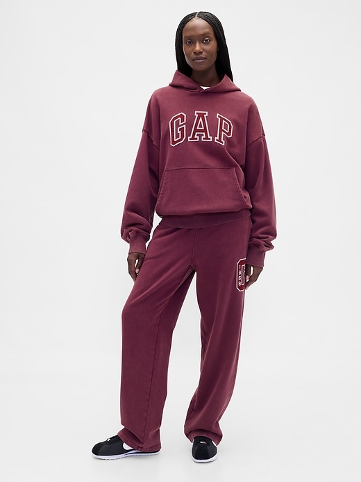 schwere lässige jogginghose mit logo