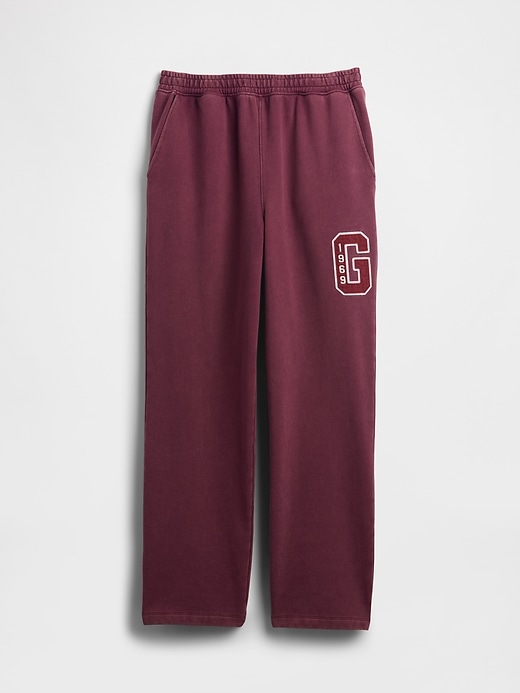 schwere lässige jogginghose mit logo