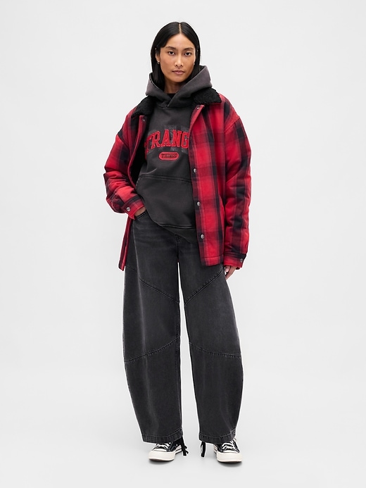 stranger things erwachsenen-hoodie schwere qualität