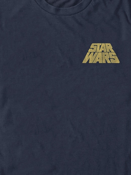 star wars vintage galaxy grafik-t-shirt