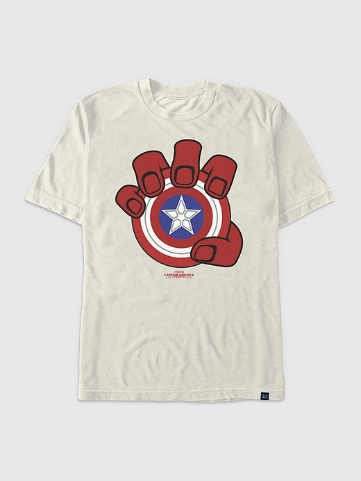 captain america schild grafik-t-shirt
