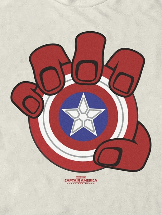 captain america schild grafik-t-shirt