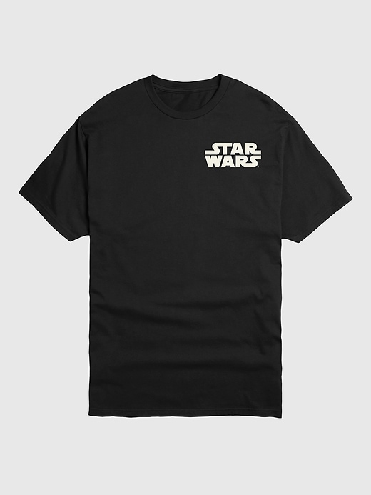 star wars chewbacca-gesicht kurzarm-t-shirt