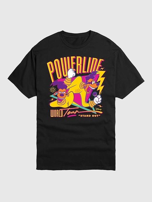 powerline tour grafik-t-shirt