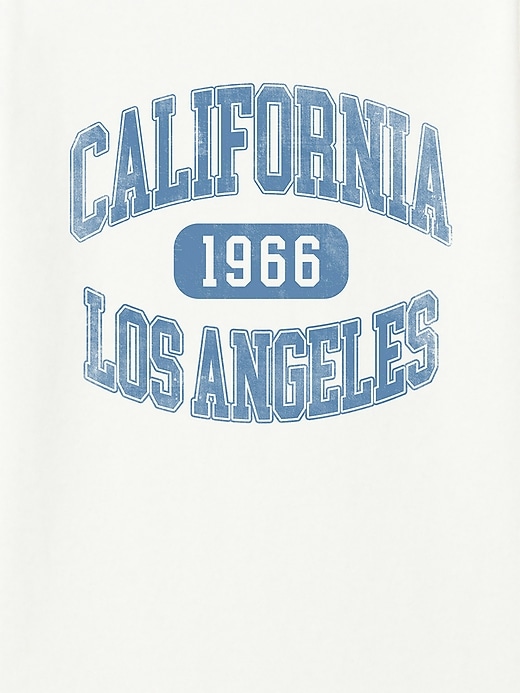 los angeles grafik-t-shirt