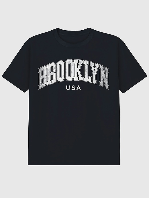 brooklyn grafik-t-shirt