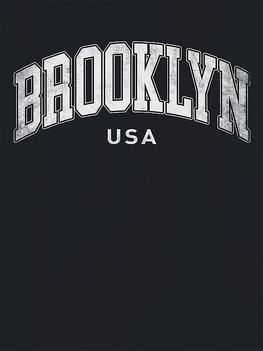 brooklyn grafik-t-shirt