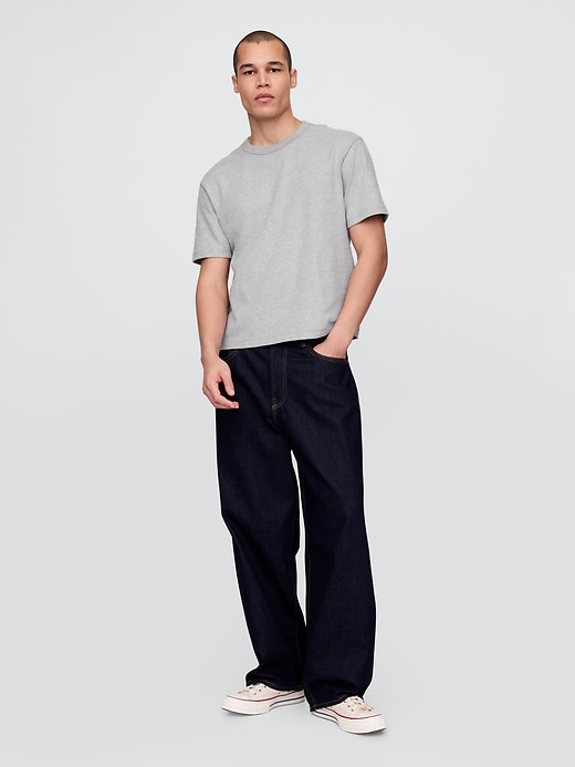 schweres crop-t-shirt für erwachsene