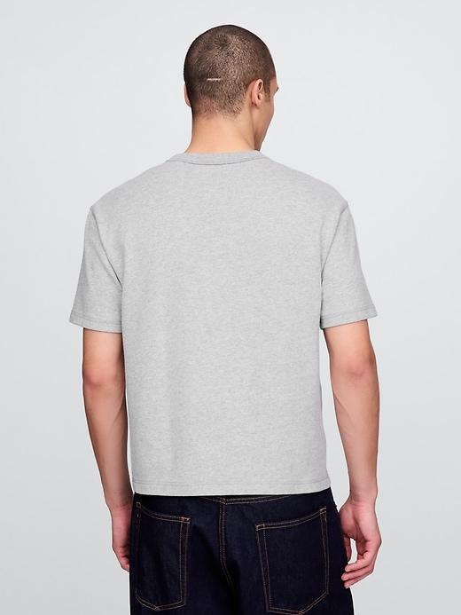 schweres crop-t-shirt für erwachsene