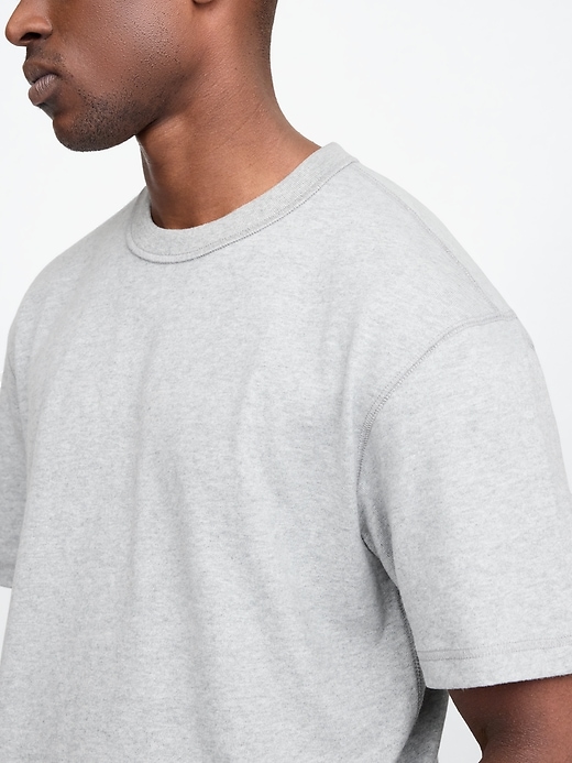 schweres crop-t-shirt für erwachsene