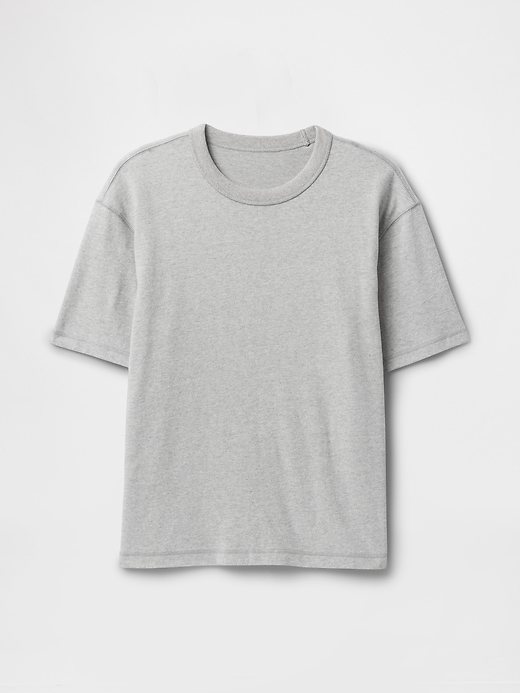 schweres crop-t-shirt für erwachsene