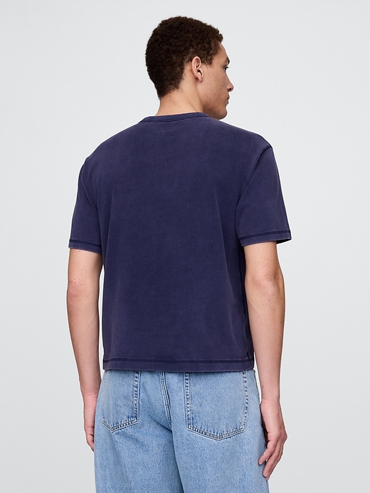 schweres crop-t-shirt für erwachsene