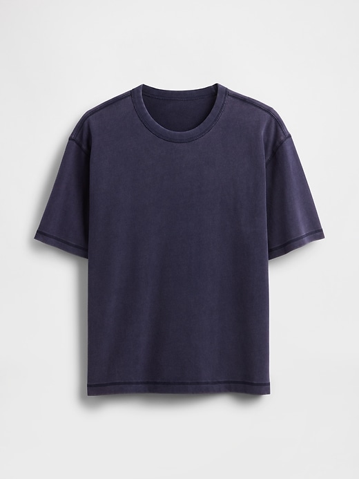 schweres crop-t-shirt für erwachsene