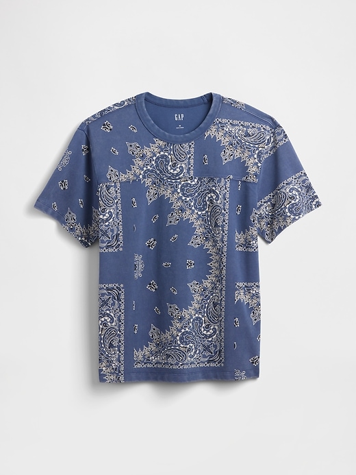 piqué-t-shirt mit lässiger passform