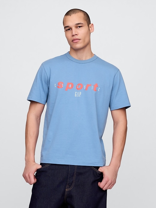 gap sport logo t-shirt