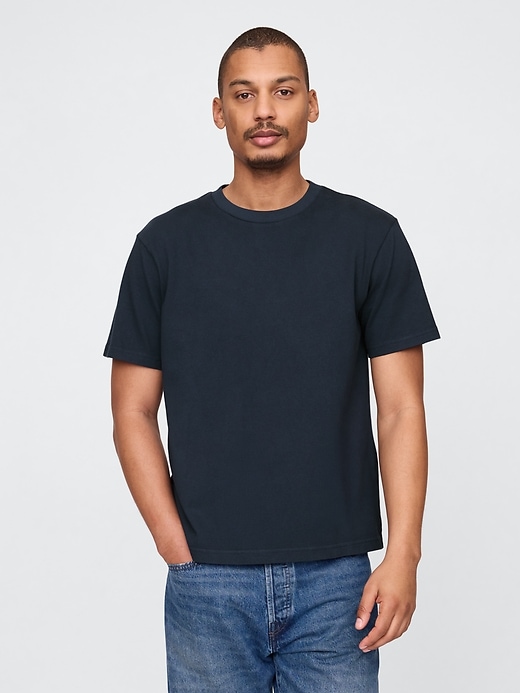 schweres bequemes t-shirt für erwachsene