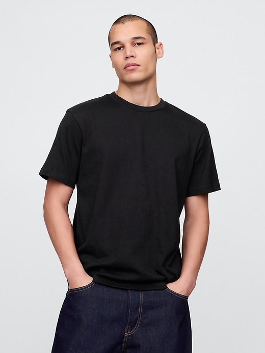 schweres bequemes t-shirt für erwachsene
